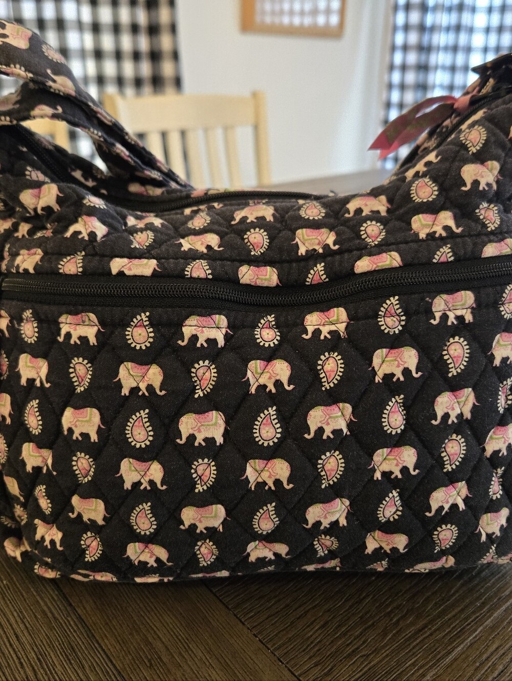 2007 Vera Bradley On The GO Pink Elephants - Picture 4 of 13